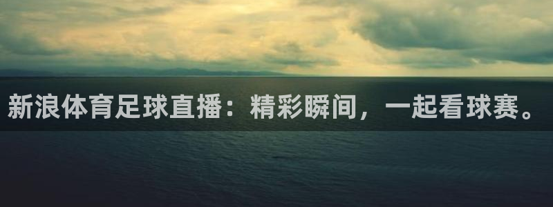 新浪体育足球直播：精彩瞬间，一起看球赛。
