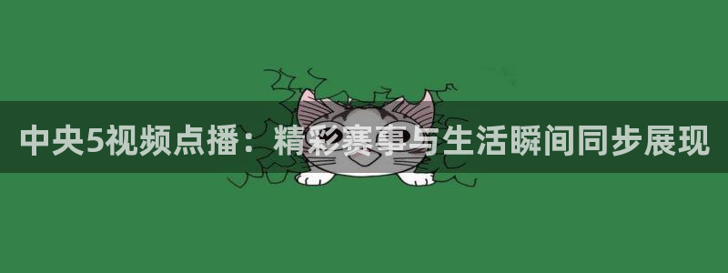 中央5视频点播：精彩赛事与生活瞬间同步展现